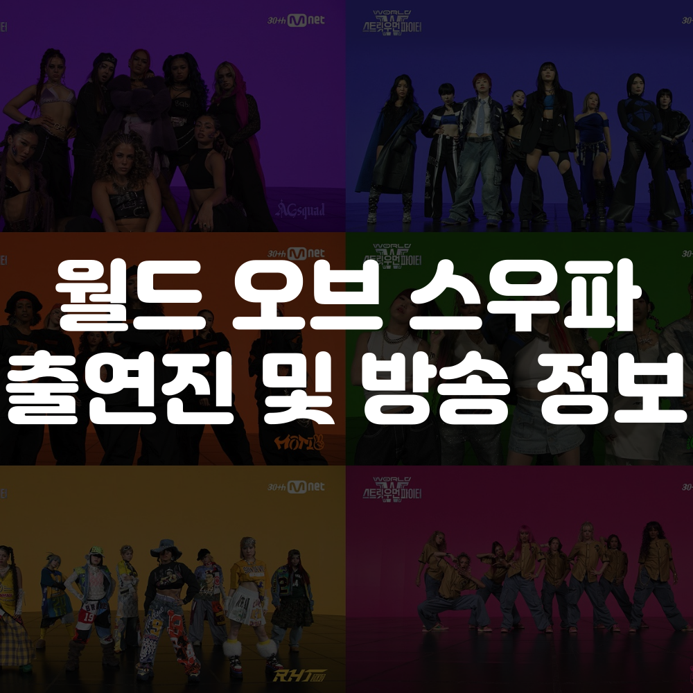 월드 오브 스트릿 우먼 파이터 WSWF 출연진