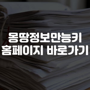 서울시 몽땅정보만능키 홈페이지 바로가기