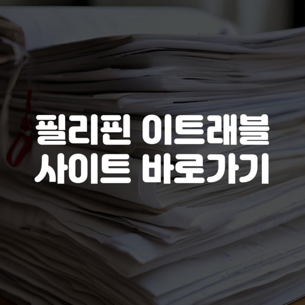 필리핀 이트래블 사이트 바로가기